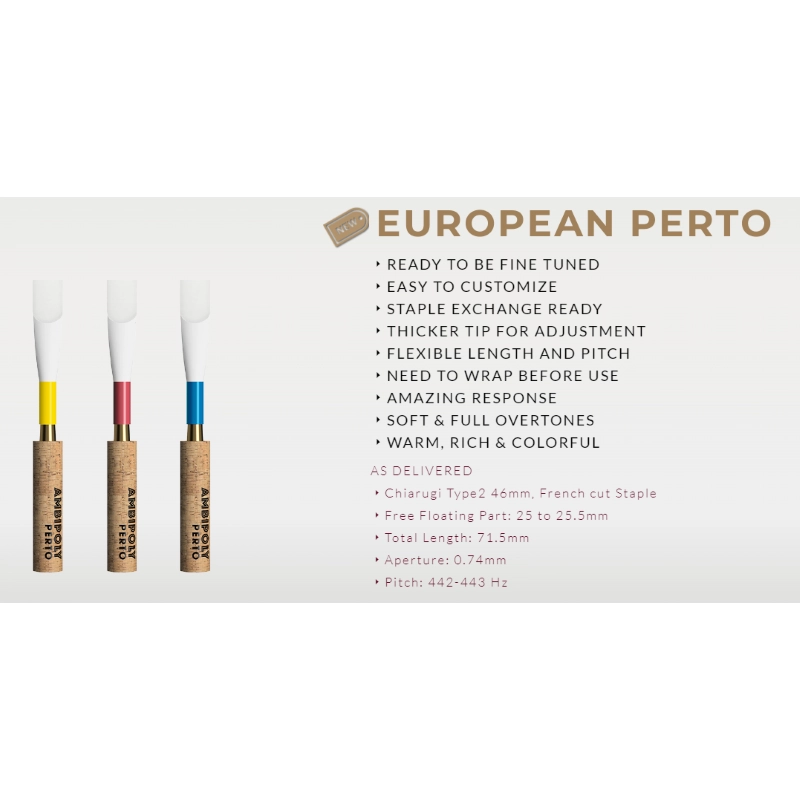 Silverstein Ambipoly Custom Chiarugi Ancia Oboe Medium European PRO