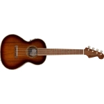 Fender Montecito Tenor Ukulele Elettrificato, Walnut Fingerboard, Shaded Edge Burst