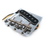 Fender 62 Tele® Custom Bridge Assembly with Pickup, Threaded Steel Saddles