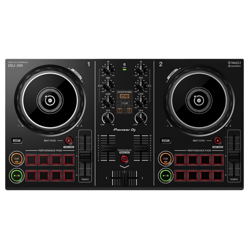 Pioneer DJ DDJ-200 Smart Controller Bluetooth
