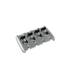 Allparts BB-3533-010 Modern Chrome Quick Release 4-string Bass Bridge