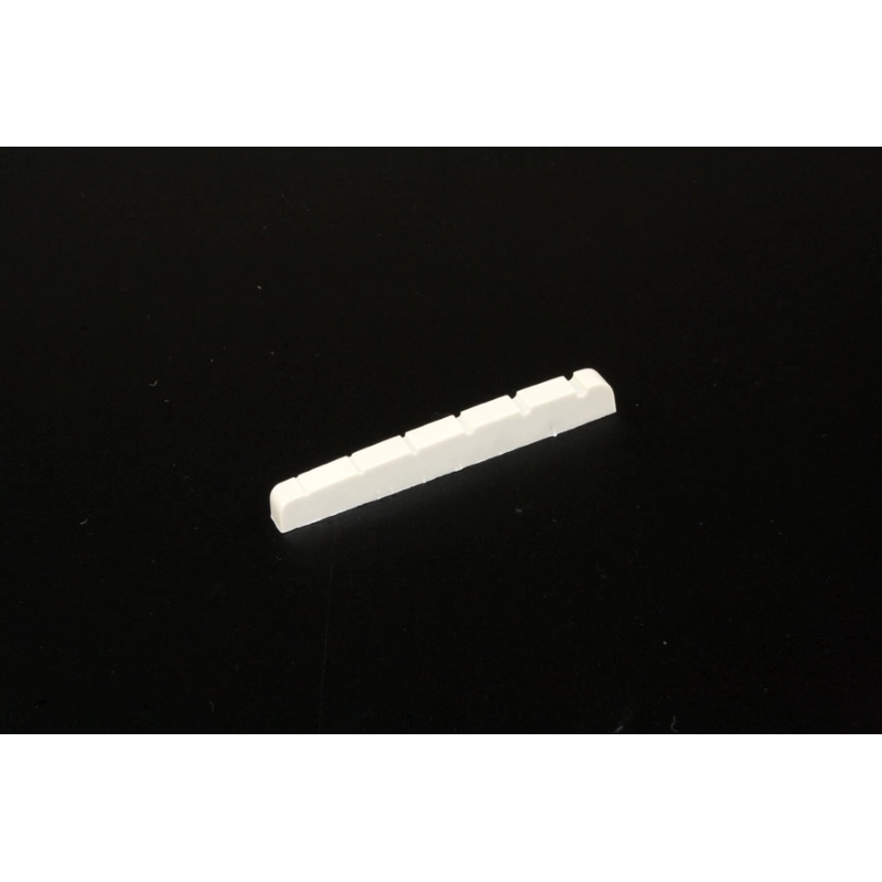 Allparts BN-0871-00Y Resonant Plastic Flat Bottom Slotted Nuts