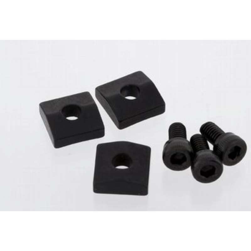 Allparts BP-0116-003 Black Nut Blocks (Qty 3)