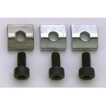 Allparts BP-0116-010 Chrome Nut Blocks (Qty 3)