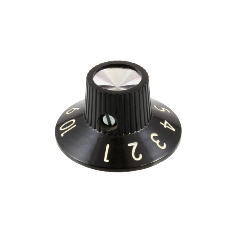 Allparts PK-0145-023 Set of 2 Black Amp Knobs