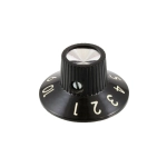 Allparts PK-0145-023 Set of 2 Black Amp Knobs