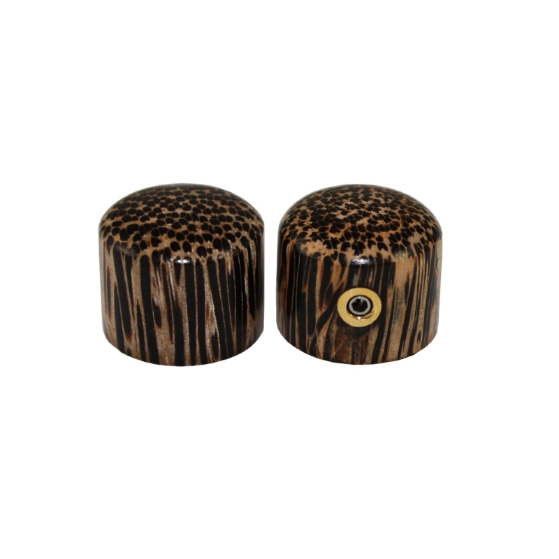 Allparts PK-3196-000 Tigerwood Knobs- set of 2 pcs