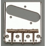 Allparts TB-0020-001 Nickel Vintage 3 Saddle Bridge for Telecaster ®