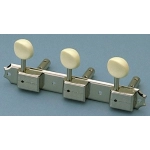 Allparts TK-0702-001 Vintage Style 3x3 Keys Nickel