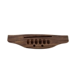 Allparts GB-2866-0R0 Rosewood Acoustic Top Loading Bridge