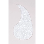 Allparts PG-0090-055 White Pearloid Acoustic Pickguard