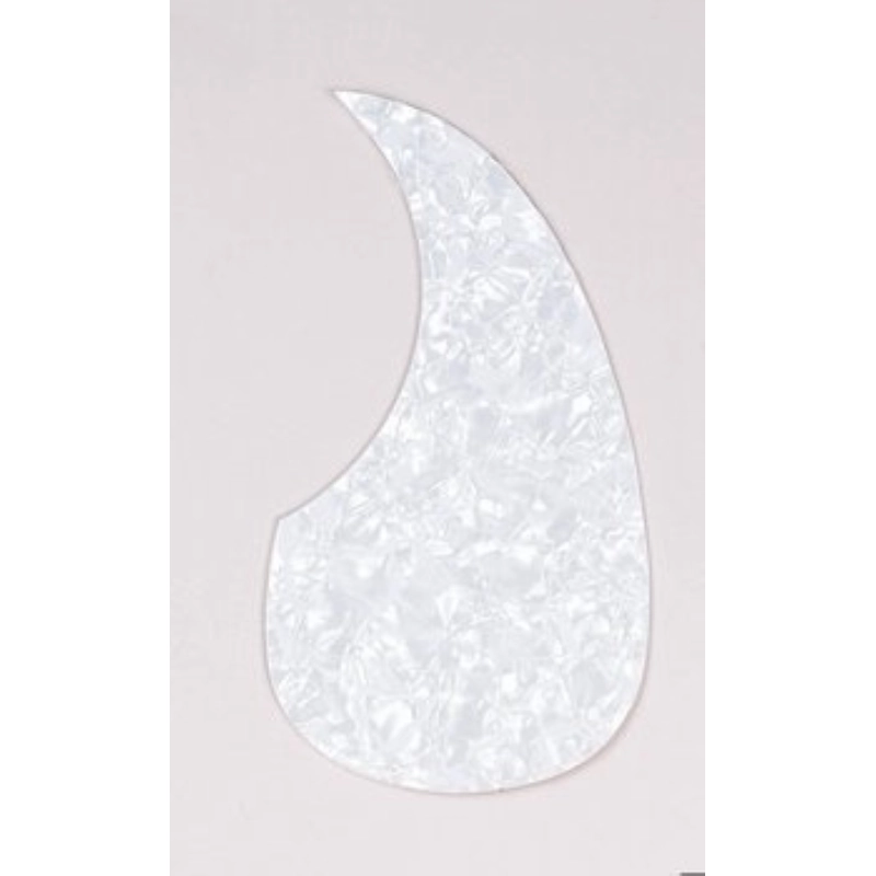 Allparts PG-0090-055 White Pearloid Acoustic Pickguard