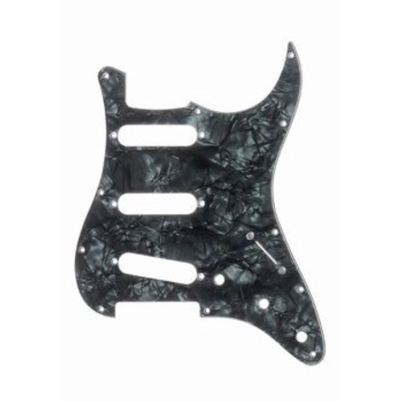 Allparts PG-0552-052 Dark Black Pearloid Pickguard for Stratocaster®