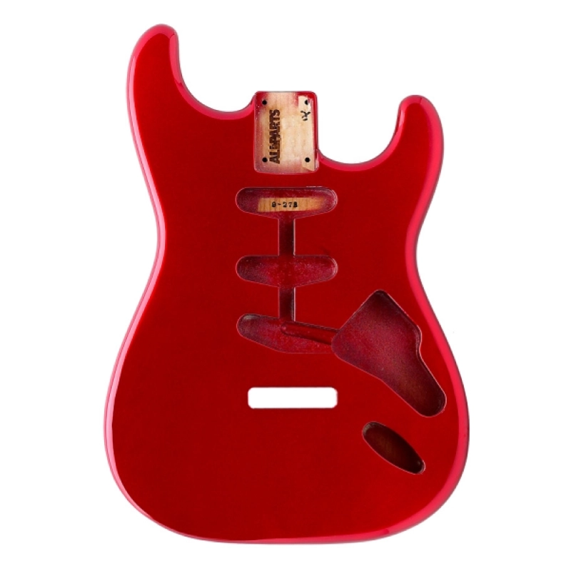 Allparts SBF-CAR Candy Apple Red Finished Replacement Body for Stratocaster®