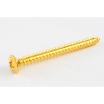 Allparts GS-0005-002 Pack of 4 Gold Neckplate Screws