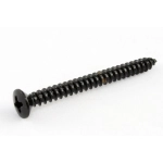 Allparts GS-0005-003 Pack of 4 Black Neckplate Screws