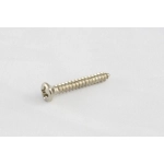 Allparts GS-3363-001 Pack of 5 Nickel Bridge mounting screws
