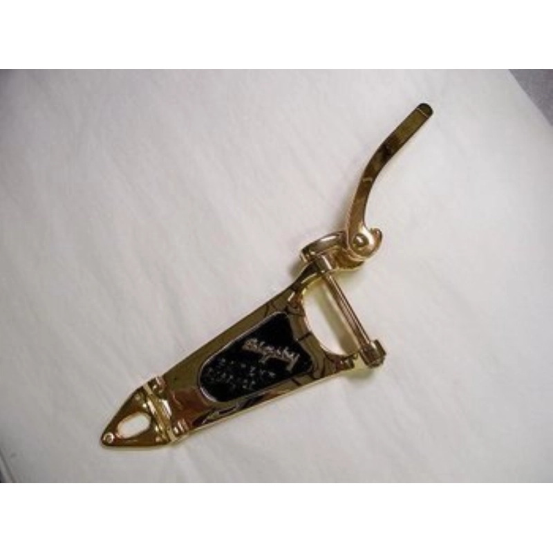 Allparts TP-3650-L02 Bigsby B6 Vibrato Tailpiece Left Handed Gold