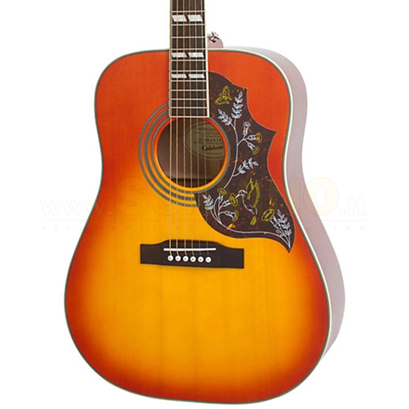Epiphone Hummingbird Pro Faded Cherry Burst