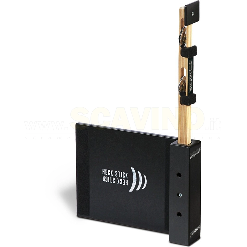 Schlagwerk HECK 75 - Heck Stick - jingle stick c/piastra di montaggio per cajon