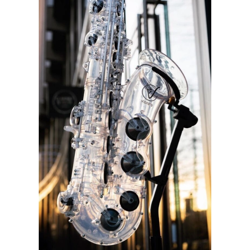 VIBRATO Set Cover Pad in gomma per Sax Tenore White Color