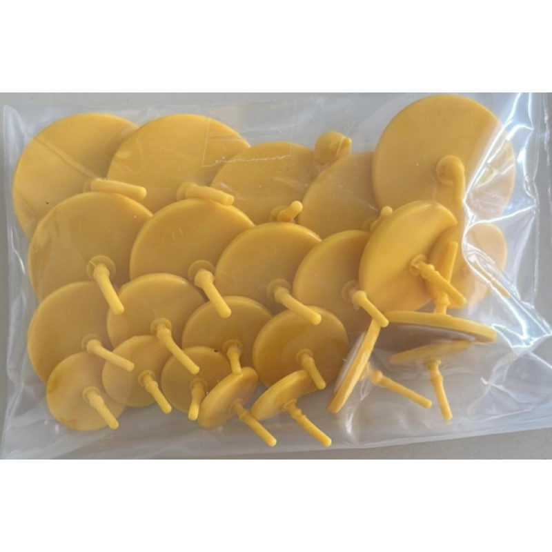 VIBRATO Set Cover Pad in gomma per Sax Alto YELLOW