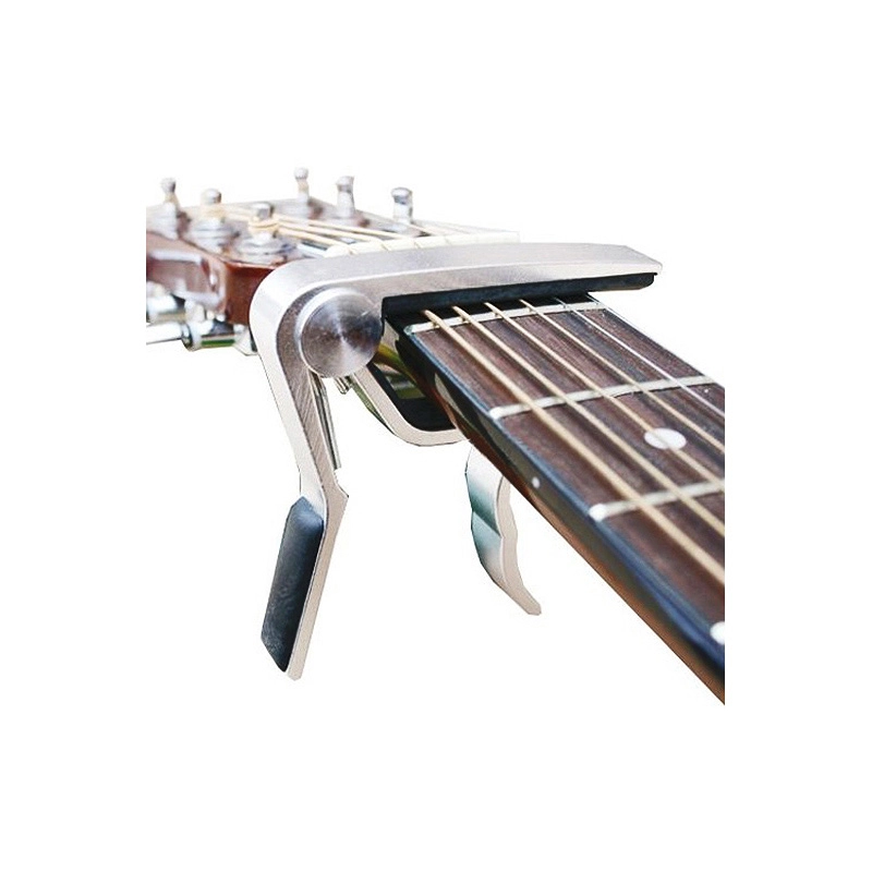 Capotasto ALICE A007D/SL-A Chitarra Folk tipo KAISER Metallo