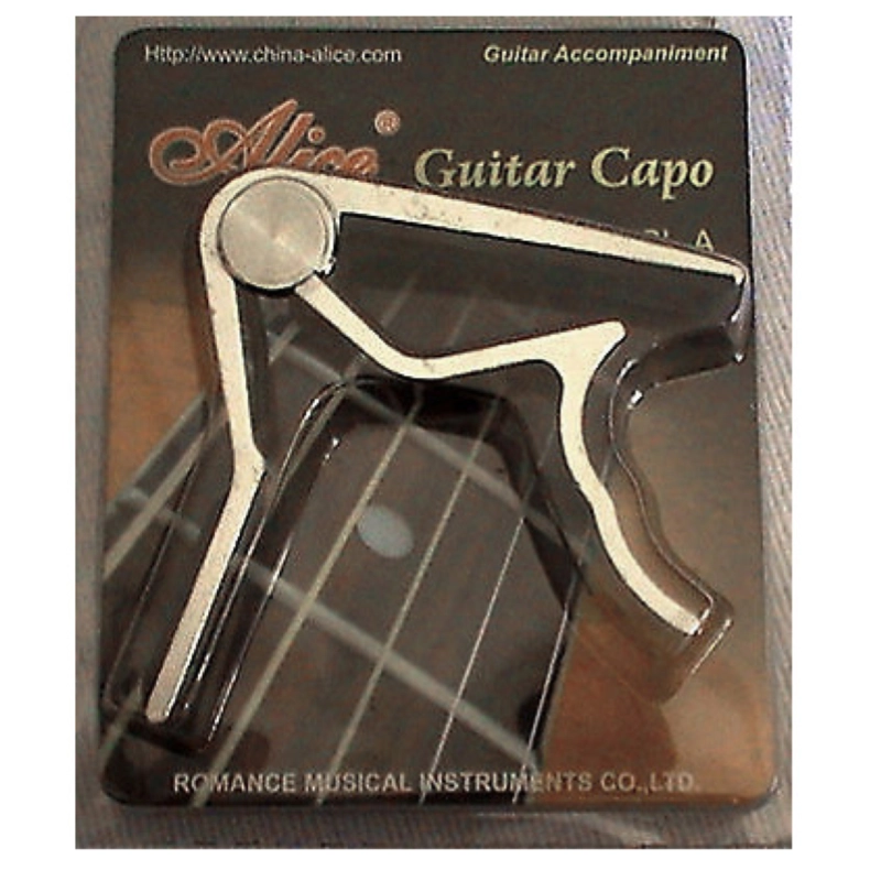 Capotasto ALICE A007D/SL-A Chitarra Folk tipo KAISER Metallo