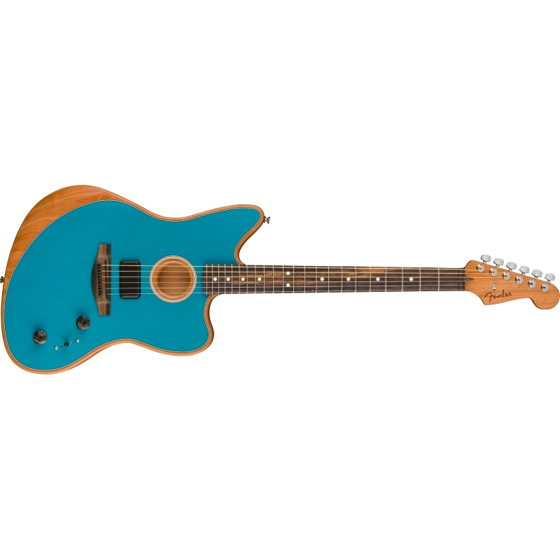 Fender American Acoustasonic® Jazzmaster®, Ocean Turquoise, Ebony Fingerboard 0972313208