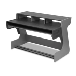 Zaor MIZA 88 Flex 3 level desk adj key draw, 8 RU Grey Wengé