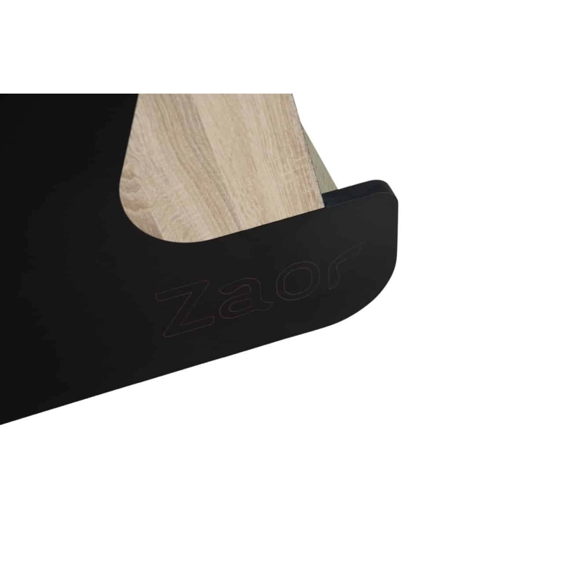 Zaor MIZA Rack 16 MKII side rack 16 RU + drawer Oak Black