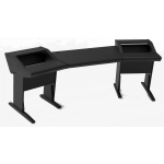 Zaor ONDA Angled MKII Producer desk, 2 x 6 RU, angled Black