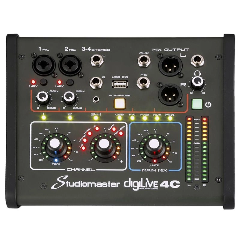 MIXER S.MASTER DIGILIVE 4C COMPACT DIGITAL