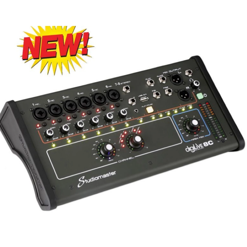 MIXER S.MASTER DIGILIVE 8C COMPACT DIGITAL