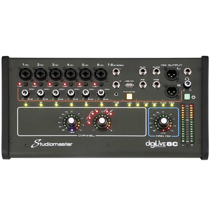 MIXER S.MASTER DIGILIVE 8C COMPACT DIGITAL
