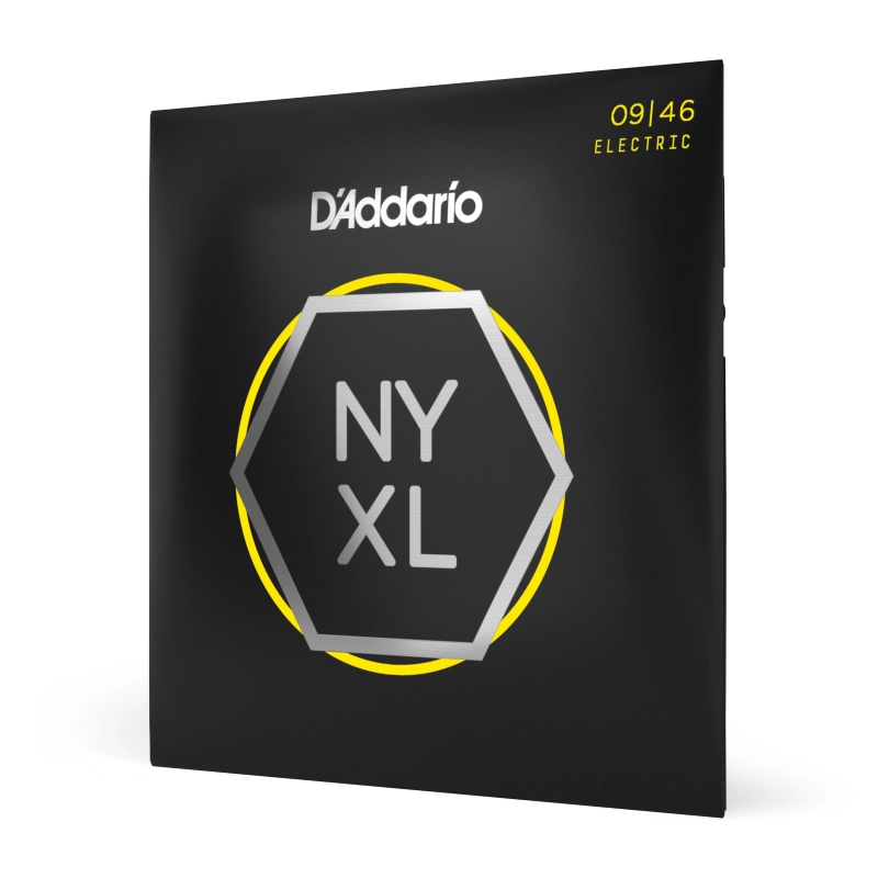D'Addario NYXL0946 Nickel Wound Electric Guitar Strings, Super Light Top / Regular Bottom, 9-46