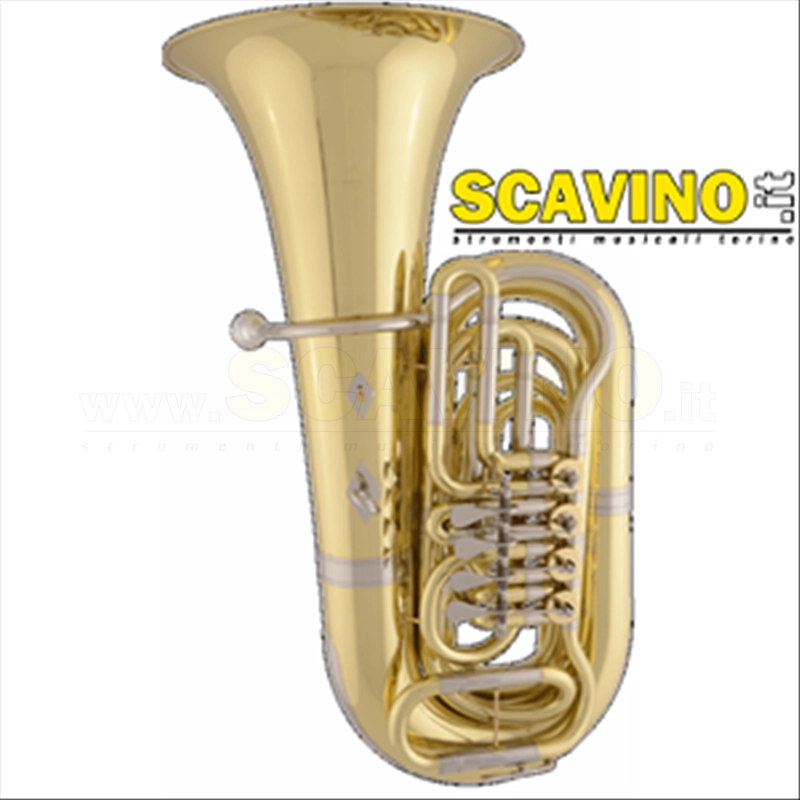 St. Petersburg 202LD Tuba in Sib 4 Cilindri con Campana da 450 mm