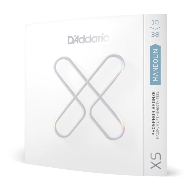 D'Addario XSM1038 Mandolin Phosphor Bronze, Light 10-38 Strings