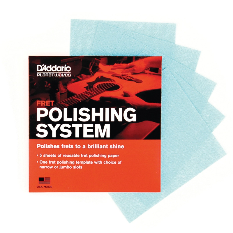 D'Addario Fret Polishing System PW-FRP per far brillare i tasti del basso o della chitarra