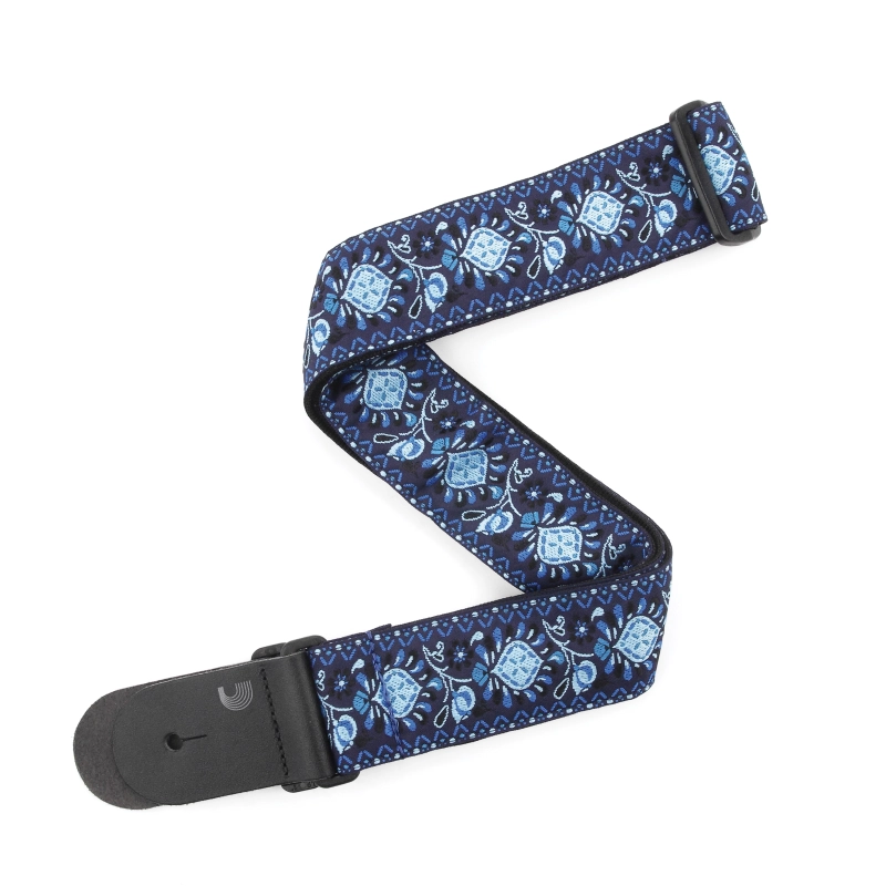 D'Addario Woven Guitar Strap, Monterey 2, Blue
