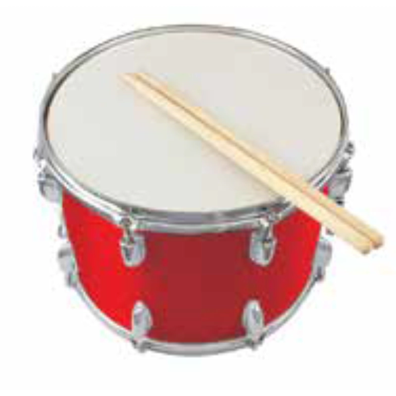 Rullante STV136R 12" x10" in legno 8 tiranti, Rosso