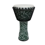 DJEMBE BALI OYSTER ESPPVC14-CLD3 PVC DRUM ROPE TENSION 14"CLOUD GREEN SARAGON