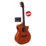 Bromo STV421 Acustica Elettr. Chitarra Auditorium Cutaway Mogano TAHOMA SERIES