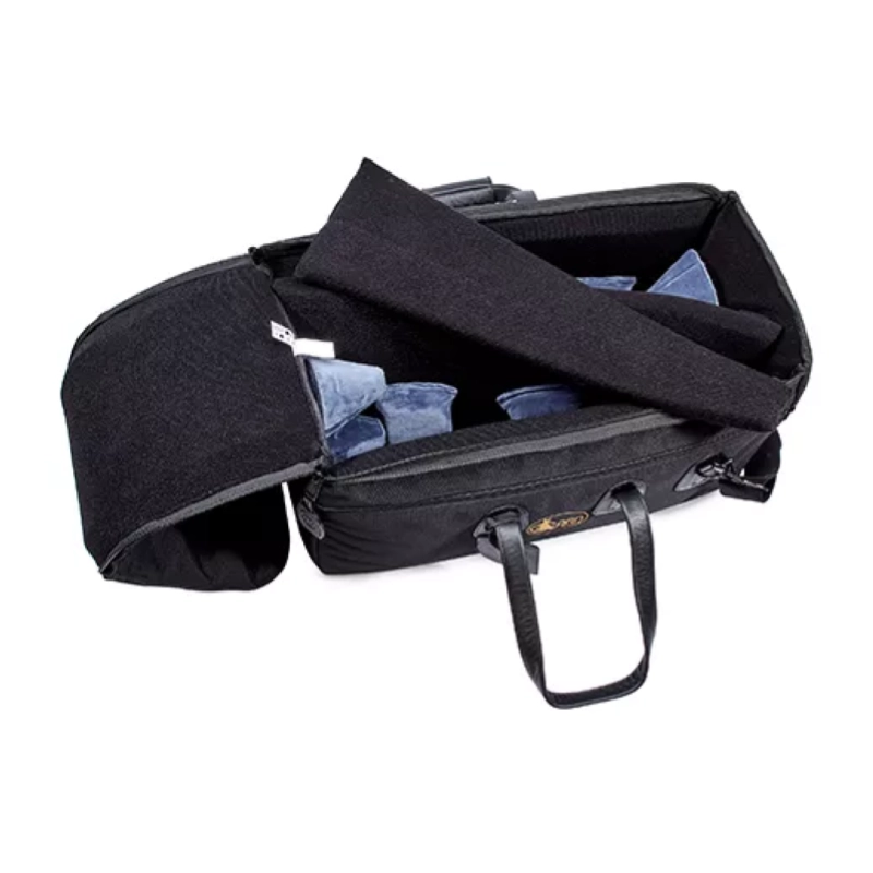 Gard 10MSK Borsa per Tre Trombe/Due Trombe + Flicorno in Tessuto Nera