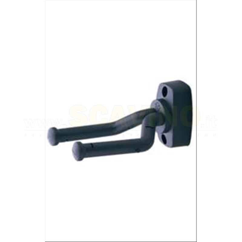 K&M 16280-55 Supporto Chitarra da Muro Nero Konig & Meyer