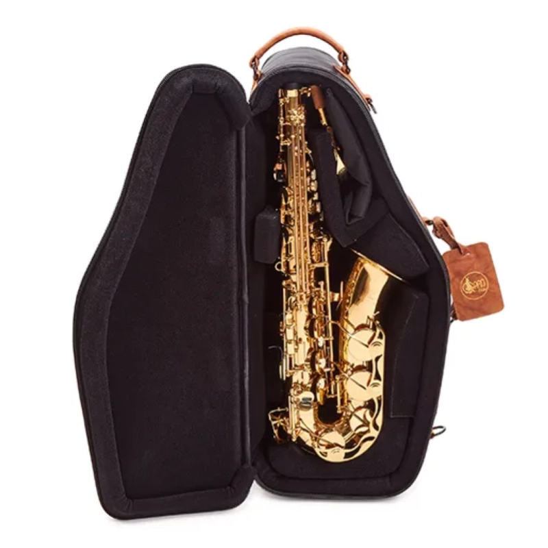 Gard Elite 104C-MLCN Borsa in Pelle per Sax Alto Dark Brown