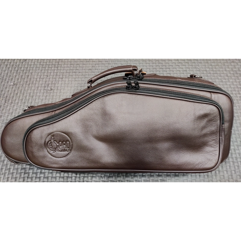 Gard Elite 104C-MLCN Borsa in Pelle per Sax Alto Dark Brown