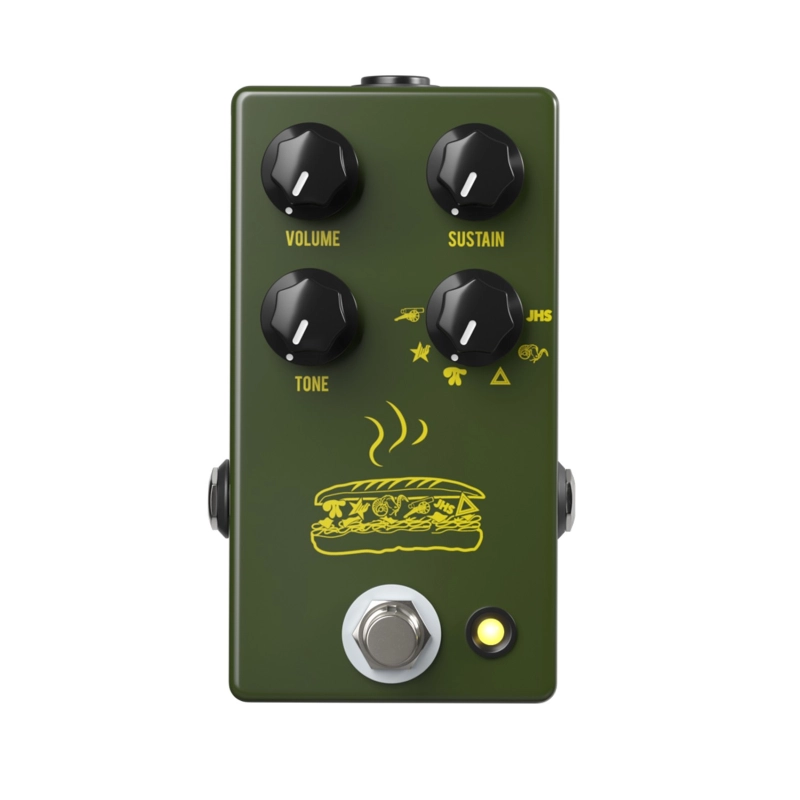 JHS Pedals STD Muffuletta Army Green Distorsore/Fuzz per chitarra