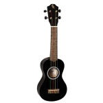 Baton Rouge UR1-S-BK Ukulele Soprano Noir