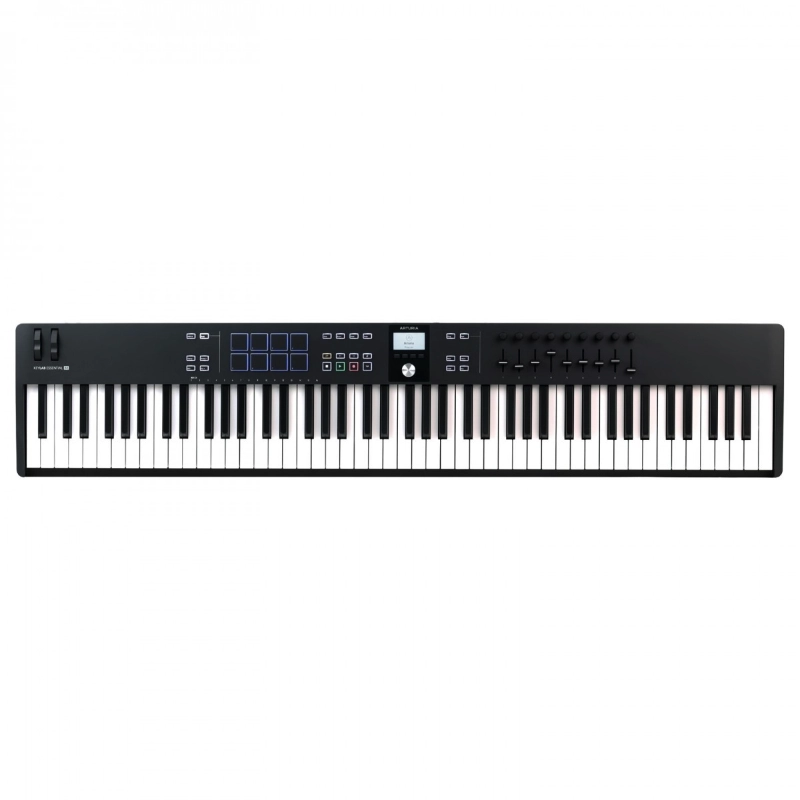 Arturia KeyLab Essential 88 MK3 Black Controller MIDI/USB 88 Tasti Pesati con Aftertouch